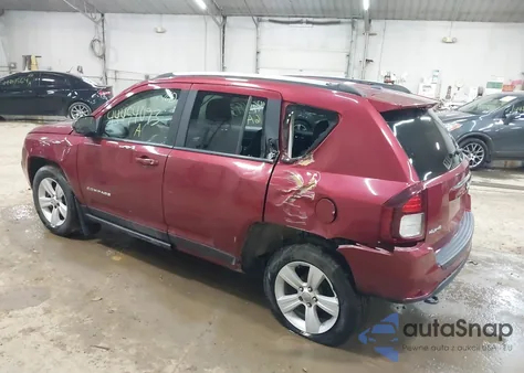 2016 Jeep Compass Sport из США, поврежденный, VIN 1C4NJDBB2GD759910